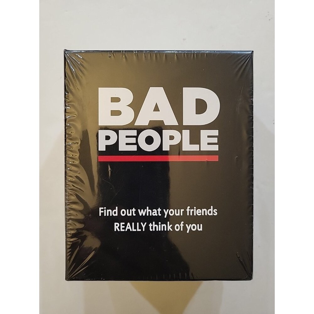 Bad People “the Game You Probably Shouldn’t Play” Find Out How Your Friends Feel